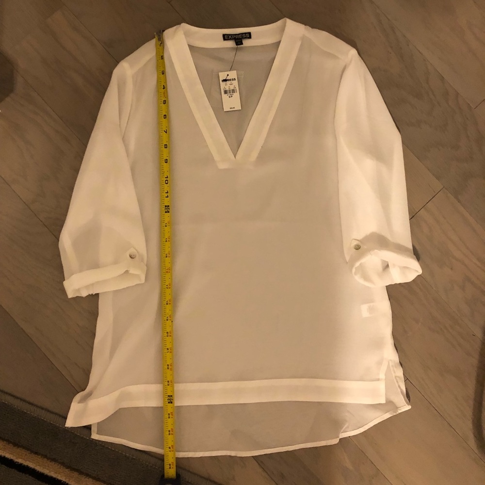 Express white blouse